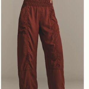 NWT Anthropologie washed Slouchy Barrel Pants
